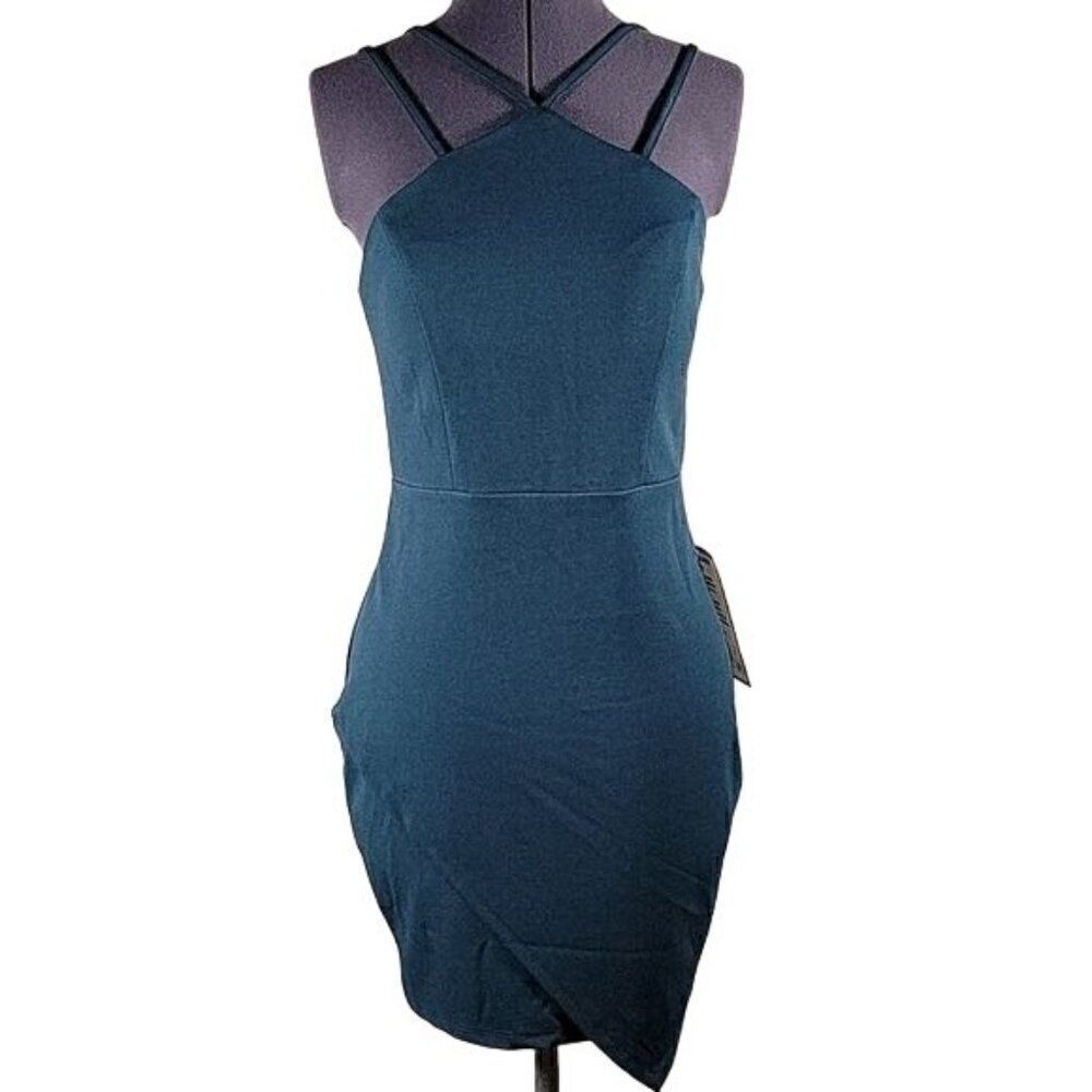 Sequin Hearts Dress Strappy Mini Dress Sz 7